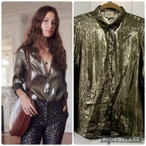 Sezane CHEMISE PERRINE size FR36/US4